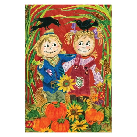 - Toland Home Garden Scarecrow Love Flag