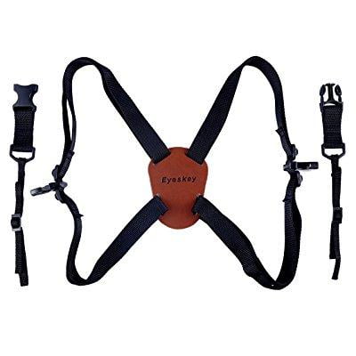 eyeskey universal binoculars harness strap - quick release, one size fits all bino strap perfect partner for binoculars, cameras and rangefinders,best accessory to your (Best 35mm Rangefinder Camera)