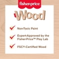 thumbnail image 6 of Fisher-Price Wood Baby Playmat Lay & Play Deluxe Activity Gym with Wooden Frame & Tummy Time Sensory Toys for Newborns 0+ Months, 6 of 6