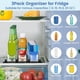 thumbnail image 5 of Organizador de Latas de para Refrigerador, Organizador de Bebidas con Deslizamiento Automático para Refrigerador, Capacidad para Hasta 12 Latas, 12,2 Pulgadas, Negro, 5 of 5