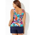 thumbnail image 2 of Swimsuits for All Classic Tankini Set With Cargo Short, 2 of 4