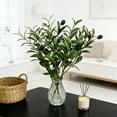 thumbnail image 3 of Faux Olive Branches, Denbek Artificial Olive Plants - Olive Green Decoration for Orchard Decor, 3 of 3