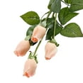 thumbnail image 2 of Cheers US 4Pcs Artificial Rose Flowers Fake Silk Rose Flower with Leaves and Stems Real Looking Roses Fake Rose DIY Bouquets for Wedding Bridal Shower Centerpieces Party Home Decor, 2 of 6