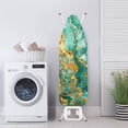 thumbnail image 3 of HELLHERO Ironing Board Covers 15"x54" Protection Covers Easy Fit with Hook and Loop, Marble(Not Heat Insulating), 3 of 5