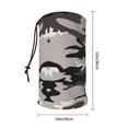 thumbnail image 3 of Winter Neck Warmer Ski Face Mask Camouflage Gray Neck Gaiter Mask Face Cover Balaclava Scarf, 3 of 7