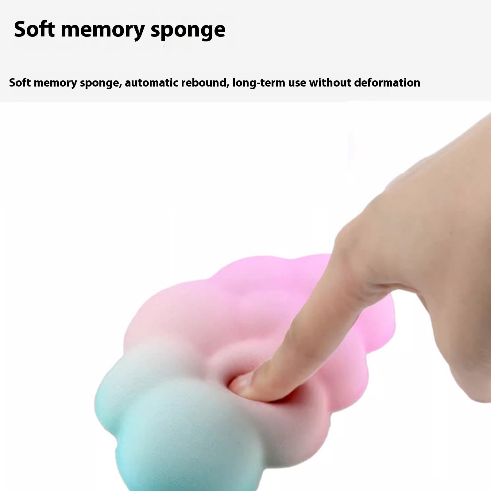 Ergonomic Memory Foam Keyboard Wrist Rest Mousepad Rest for Computer Wrist Rest for Typing Laptop Desk Pad Support