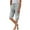 Gray1, variant on Plebaso Summer Shorts for Women Drawstring Knee Length Shorts Casual Lightweight Wide Leg Shorts with Pockets