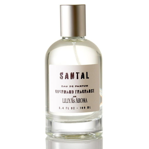 Liliyas Aroma Santal Eau De Parfum Fragancia para mujeres y hombres Vegano 3.4 Fl Oz