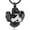 Black, variant on Eagle Motorcycle Memorial Urn Necklace Stainless steel Cremation Jewelry With Free Funnel