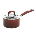 thumbnail image 6 of Kenmore Elite Andover 10Pc Nonstick Aluminum Cookware Set Red Gradient, 6 of 10