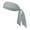 Grey, variant on GOGO Head Tie, Tie Back Mesh Headband, Tennis Head Band - White