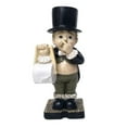 thumbnail image 7 of Soumake Comical Intricate Detailing Toilet Butler Statue Stable Resin Home Sculpture Home Decor Household, 7 of 7