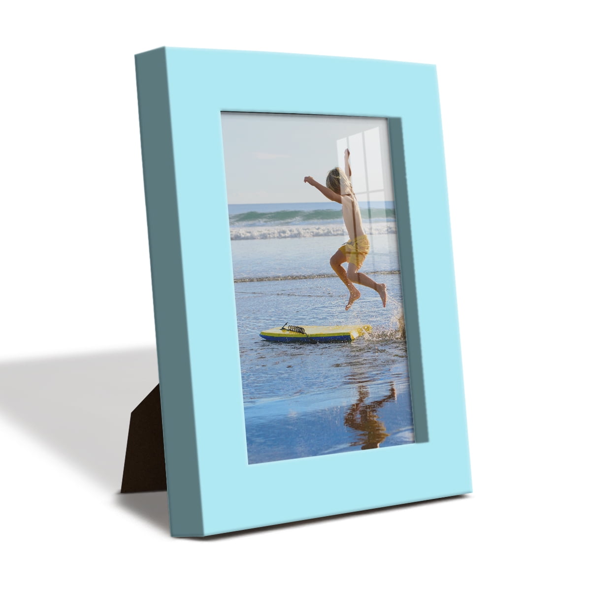 Wexford Home Modern 3.5" x 5" Light Blue Picture Frame (Set of 6)