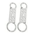 thumbnail image 6 of Soimiss 2Pcs Double End Aluminum Lock Out Tag Out Hasp Silver Safety Lock, 6 of 8
