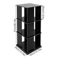 thumbnail image 3 of Home Rotating Bookshelf, 360° Revolving Bookcase, Display Book Shelf, 3 of 12