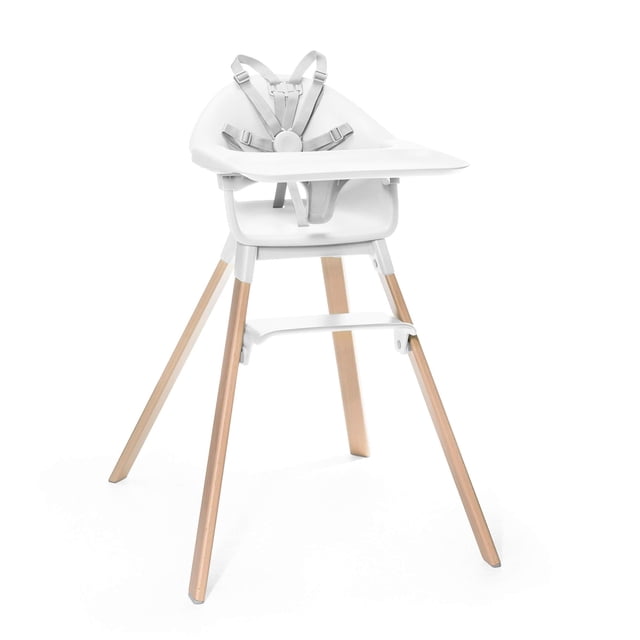 Trona Stokke Clikk blanca todo en uno con bandeja 6-36 M