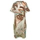 thumbnail image 5 of Vestido holgado con bolsillos, estilo Portal Jurásico, con paleta retro de dinosaurios y arte de ciencia ficción, para mujer, vestido de noche de verano., 5 of 7