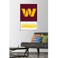 thumbnail image 2 of NFL Washington Commanders - Logo 22 Wall Poster with Pushpins, 22.375" x 34", 2 of 6