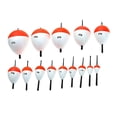 thumbnail image 1 of fastboy 1/2/3/5 14 Pcs Kit de Bobber de Pêche Mousse EPS Ovale Dérive Liège Bouées de Pêche Réutilisables 1PCS, 1 of 6
