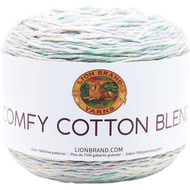 Lion Brand Comfy Cotton Blend Sugarcane Yarn - Walmart.com