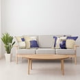 thumbnail image 5 of Ambesonne Throw Pillow Cover 4 Pack, , 24", Violet Blue and Beige, 5 of 7