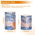 thumbnail image 6 of Yayeee Flameless Candles with Remote Flickering Battery Operated Multi Color Changing, Pink Leaves, 6 of 7