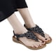 thumbnail image 1 of Chanclas Sandalias Planas Cómodo Soporte Diamantes Imitación Bohemio para Mujer, 1 of 9