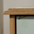 thumbnail image 4 of Sauder Eden Rue Single Pedestal Desk in Scribed Oak, 4 of 11