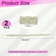 thumbnail image 2 of Uxcell 2 Pcs Sujetadores de Cortina, 58cm/23 Sujetadores de Cortina Trenzados, Elegante Cuerda para Cortinas, Beige, 2 of 7