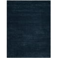 thumbnail image 4 of SAFAVIEH Santa Monica Chelsey Solid Shag Area Rug, Navy, 9'6" x 13', 4 of 9
