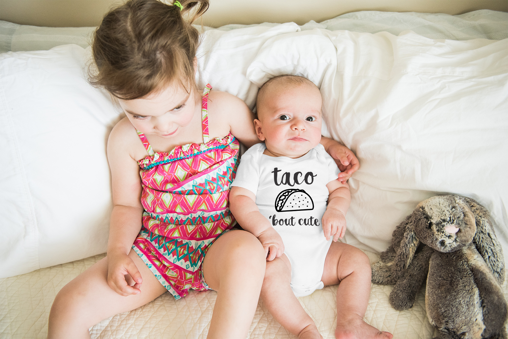 Taco 'Bout Cute - Funny Lil Adorable Tacos Mexican Food Lover - Cute One-Piece Infant Baby Bodysuit - image 4 of 4