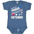 thumbnail image 3 of Inktastic Proud Daughter of a Veteran Veterans Day Girls Baby Bodysuit, 3 of 5