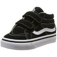 thumbnail image 2 of Vans VN-018W6BT : Toddler Sk8-Mid Reissue V Black/White Skate Shoe (8 M US Toddler), 2 of 6