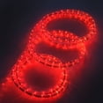 thumbnail image 4 of PERSIK Red Rope Light Outdoor Indoor - 18 Feet, 216 RED Incandescent Rope Lights, 4 of 7