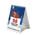 thumbnail image 5 of AZXY Christmas Desk Calendar 2024 100 Days Countdown Calendar Desktop Advent Calendar For Home Office Decor Clearance, 5 of 7