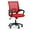 Red, variant on Magshion Mesh Office Chair Desk Chair, Mid Back Ergonomic Adjustable Height Rolling Swivel Computer Chair with Lumbar Support, Black