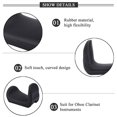 thumbnail image 4 of Comfortable Soft Practical Rubber Clarinet Thumb Protector Finger Cover Black For Oboe Clarinet Instruments, 4 of 8
