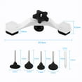 thumbnail image 3 of Dent Repair Tools, Wide Application Multifunction Dent Repair Bridge Puller Kit 5 Different Tabs Easy Operation  For Washing Machine For Refrigerator, 3 of 7