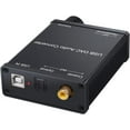 thumbnail image 4 of USB DAC Audio Converter with Headphone Amplifier, Coaxial/Optical/6.35mm Headphone Output, USB to Coaxial S/PDIF Digital to Analog Converter Comaptible with Windows XP 7 10 and Mac PS4 PS3, 4 of 9