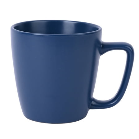 Mainstays Alessandra 14oz Matte Blue Stoneware Solid Mug