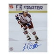thumbnail image 1 of Luc Robitaille Autographed New York Rangers Stickhandling 8x10 Photo, 1 of 2