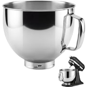 5QT Stainless Steel Mixer Bowl for KitchenAid 4.5-5 QT Tilt-Head Stand Mixers, with Anti-slip handle and Prominent Clasp, for KitchenAid Accessories and Attachments