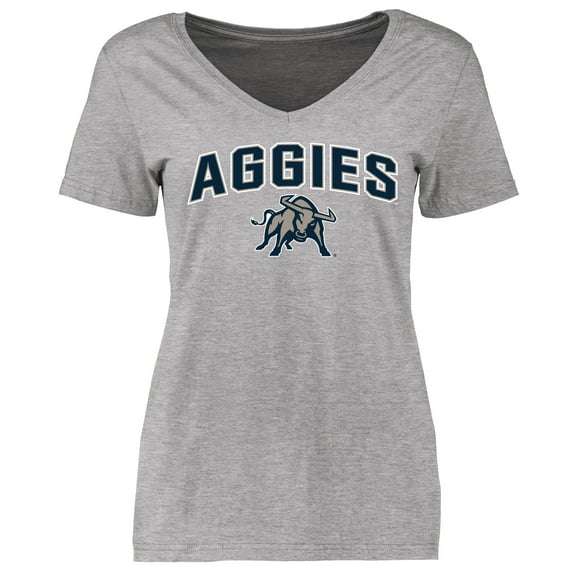 Women's Ash Utah State Aggies Proud Mascot T-Shirt