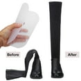 thumbnail image 5 of 6 Pairs White PVC Boots Insert Supports Stand Shaper Shoes Accessories20 inches Rawiri, 5 of 8