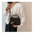 thumbnail image 3 of Bolso Bandolera Malubero Negra Con Cadena De Metal, 3 of 5