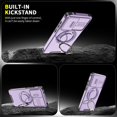 thumbnail image 2 of for Samsung Galaxy S20 FE 2022/S20 FE 5G/S20 FE Case, Military Grade Shockproof Bumper Rugged Rotating Stand Ring Holder Anti-Scratch Magnetic Cover Compatible with Car Mount Case,Purple, 2 of 10