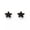 2, variant on Men Women Black Magnetic Stainless Steel Studs Earrings Non-Piercing Earrings-5