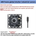 thumbnail image 3 of USB3.0 Global Shutter Camera 1.3MP 6mm Industrial Camera Module 400 Frames Driver-Free for WINXP/7 8 10 LINUX Android, 3 of 6
