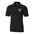 thumbnail image 2 of Men's-Cutter & Buck  Black FC Dallas Big & Tall Advantage Eco Tri-Blend Pique Polo, 2 of 3