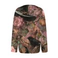 thumbnail image 4 of Halloween Cardigan for Women Novelty Halloween Party Graphic Womens Sweaters Cardigan Open Knit Utton Down Cropped Long Sleeve Fall Fashion Comfy Tunic Sweater Hot Pink M, 4 of 6
